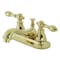 Kingston Brass KB602ACL 4-Inch Centerset Bathroom Faucet, Polished Brass KB602ACL - alternate 1